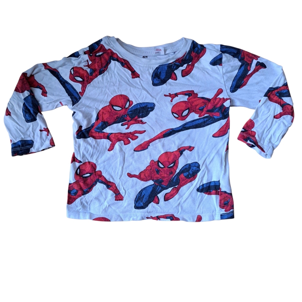 3/15$ H&M Spider-Man Long Sleeve Shirt Toddler 2-4
